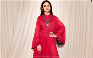 Rasika Dugal looks like a cherry in hot-red outfit